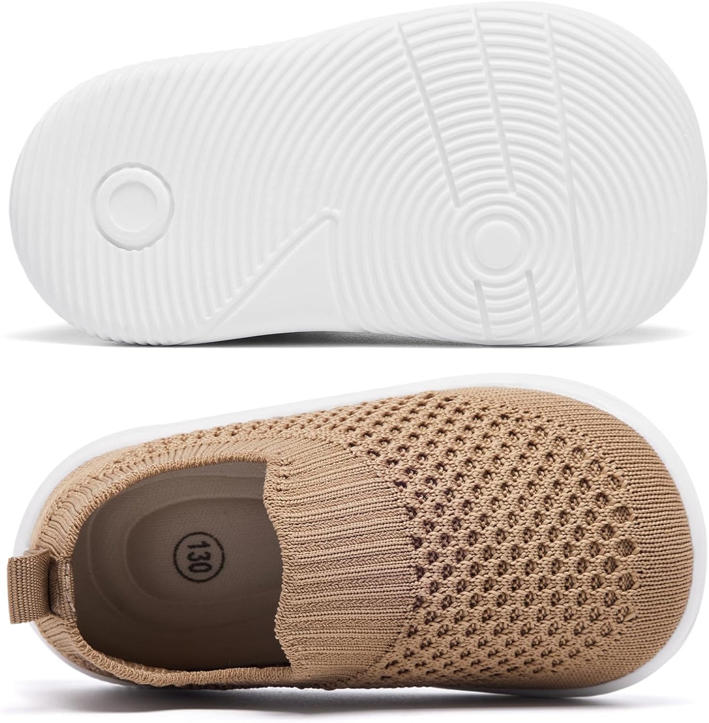 MORENDL Baby Toddler Walking Socks Non-Slip Breathable Unisex Casual Sneakers