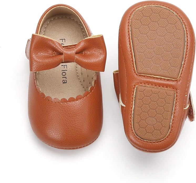Soft Sole Baby Shoes - Infant Baby Walking Shoes Moccasins Rubber Sole Crib Shoes