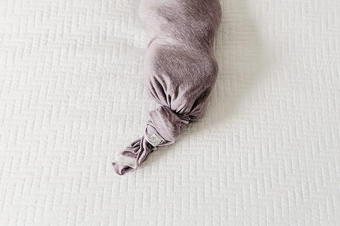Copper Pearl Large Premium Knit Baby Swaddle Receiving Blanket Violet