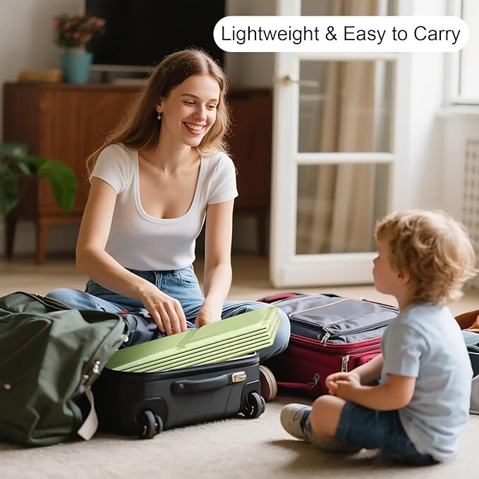 Portable & Foldable Bathtub for Newborns to Toddlers, Baby Bathtub, Easy to Store, Lightweight for Home & Travel, SpaceSaver Collapsible Baby Tubs for Kids, Green