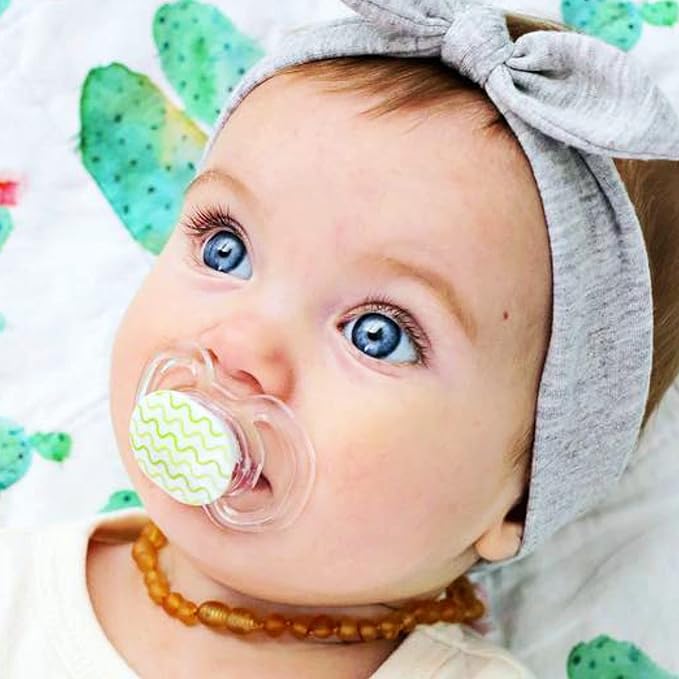 Smilo Baby Pacifier with Orthodontic Design for Healthy Dental Development - Stage 3 for Babies 9+ Months - Pack of 3X 100% Silicone Pacifiers BPA Free - Plum Purple