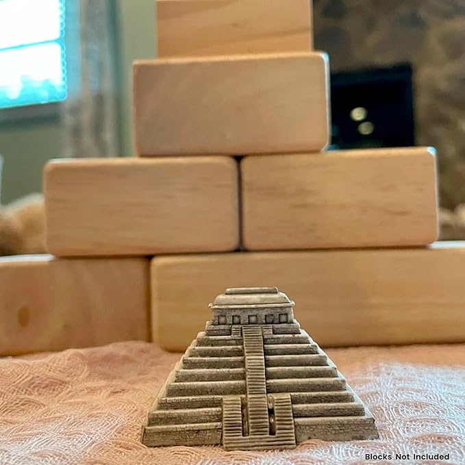 Safari Ltd. Around The World TOOB - 10 Figurines: Leaning Tower of Pisa, Eiffel Tower, Taj Mahal, Statue of Liberty, Giza Pyramids, & More - Educational Toy Figures For Boys, Girls & Kids Ages 3+