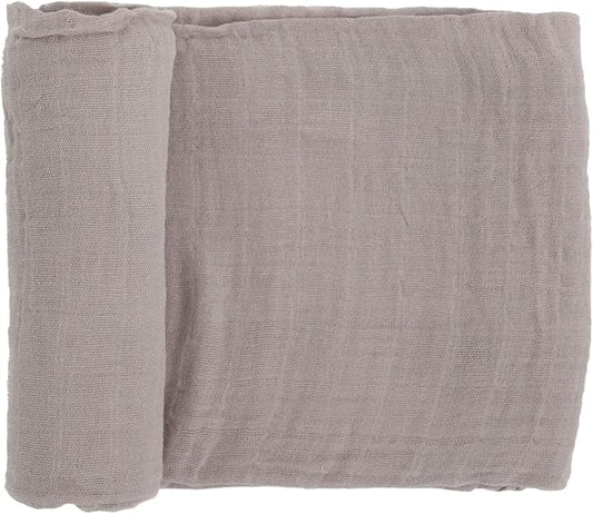 Little Unicorn Premium Cotton Swaddle Baby Blanket | Breathable Fabric | for swaddling, Play, Nursing & More (Porpoise)