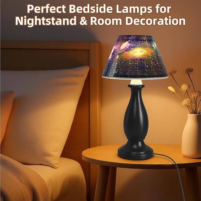 3d Puzzle Night Light, 124 PCS 3d Puzzle for Adults & Kids, 3D Jigsaw Puzzles with LED Light for Kids Room, 3D Puzzles for Kid Ages 8-13, Bedside Table Lamp, Gifts for Kid, Adult, Women, Teen