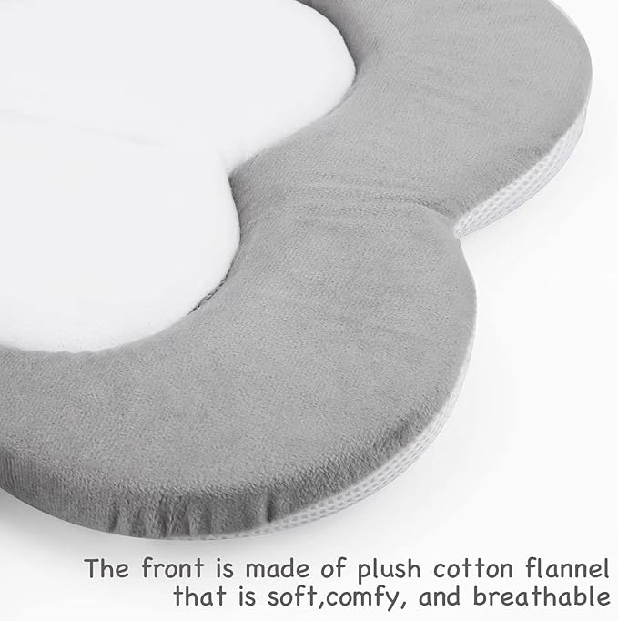 PandaEar Soft Baby Bath Flower for Sink Newborn, Portable Baby Bath Pad Bathtub Cushion, Safe Flower Tub Sink Bath Mat for Baby Infant