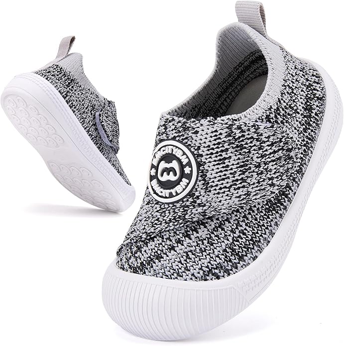 BMCiTYBM Baby Shoes Infant Boy Girl First Walker Shoes Toddler Walking Shoes Lightweight Non-Slip Sneakers for 6 9 12 18 24 Months