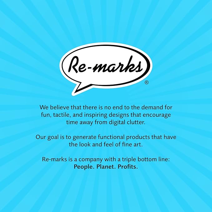 Re-marks Map of The World Deluxe Jigsaw Puzzle with Whimsy Pieces