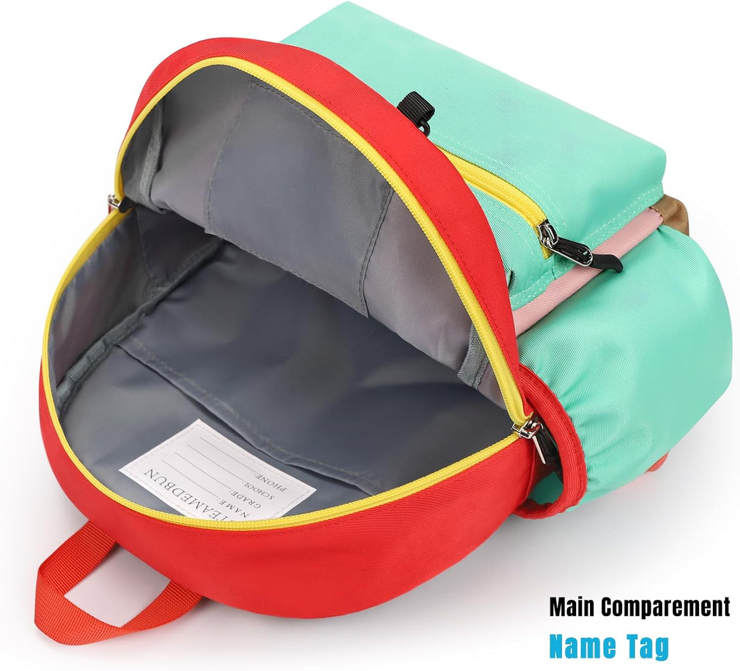 STEAMEDBUN Toddler Backpack for Girls 2-4: Preschool Kindergarten Backpacks - 12 inch Daycare Backpack