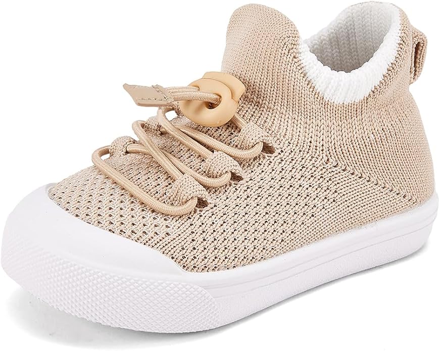 BMCiTYBM Baby Sneakers Girls Boys Lightweight Breathable Mesh First Walkers Shoes 6-24 Months