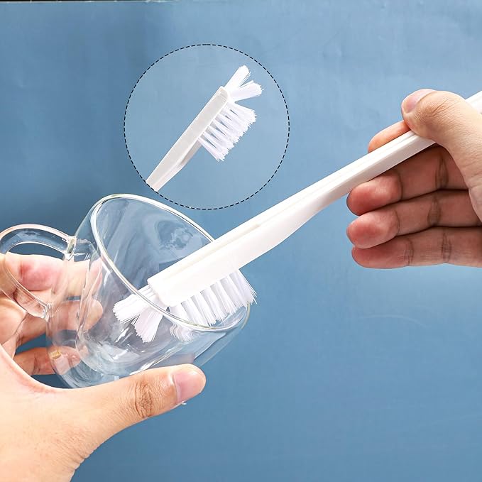 3 Pcs Bottle Brush Cleaning Set,Straw Cleaner Brush Water Bottle Brush for Bottles, Tumblers, Drinking Glasses, Strews