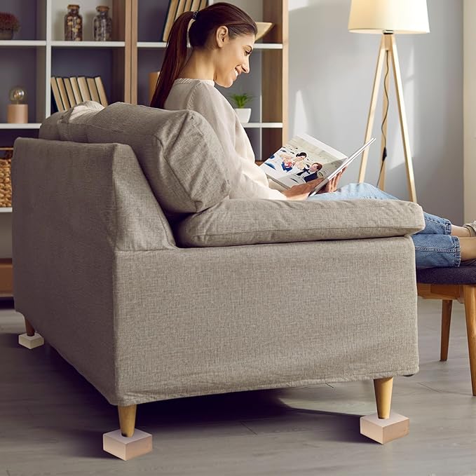 2 Pcs Basswood Carving Blocks, 4 x 4 x 2 inch Whittling Bass Wood Blocks Kit, Carving Soft Wooden Block for Beginners and Professional Artists DIY Wood Carving Crafts