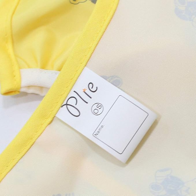 Long Sleeve Waterproof Bib for Toddlers – Feeding Smock for Baby Mealtime, Self-Feeding, Painting & Messy Play, BPA-Free