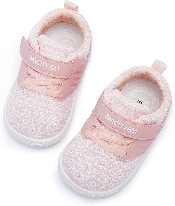 BMCiTYBM Baby Boy Girl Shoes Breathable Mesh Walking Shoes Lightweight Non-Slip Sneakers Infant First Walkers 6 9 12 18 24 Month