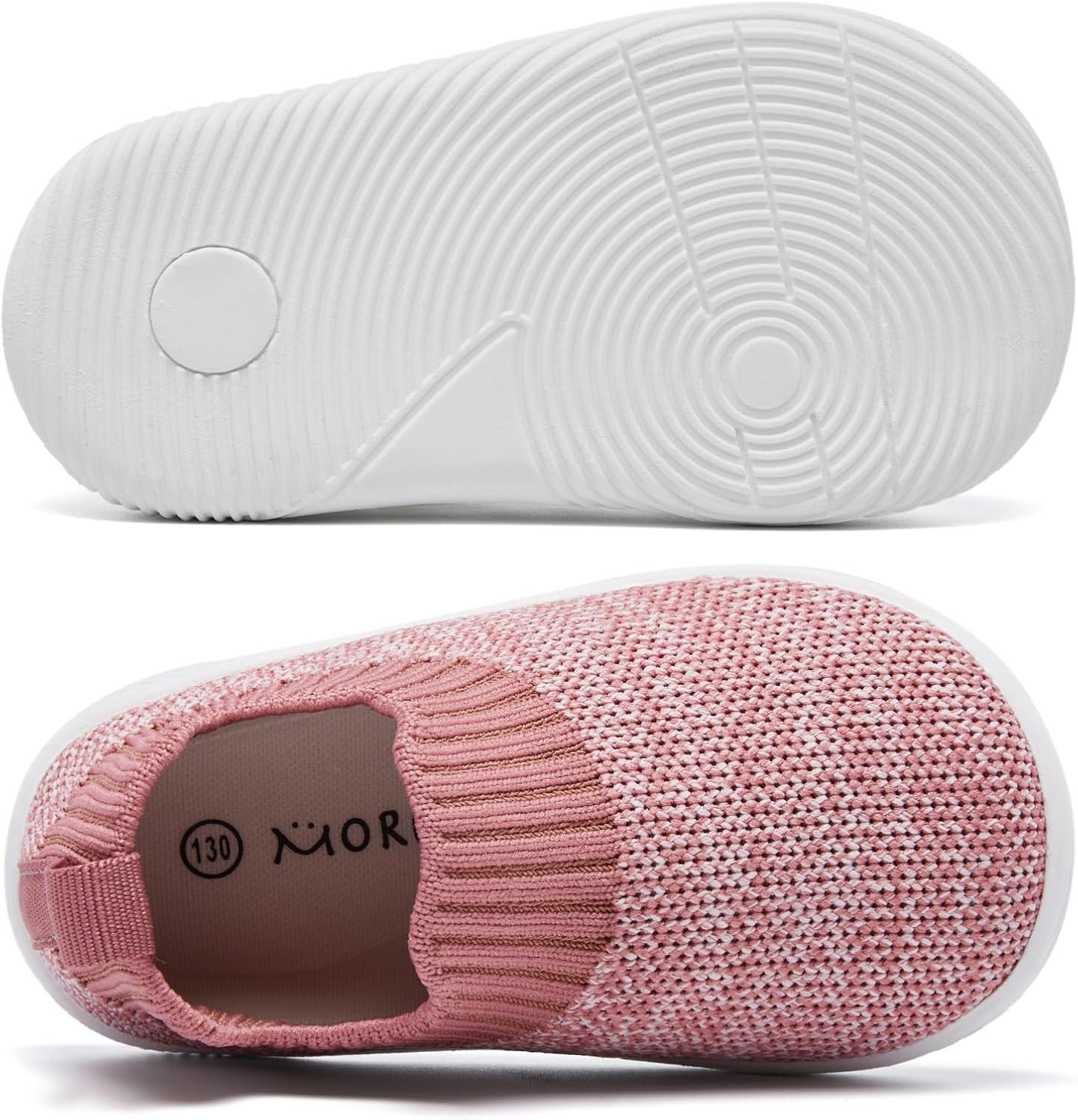 MORENDL Baby Toddler Walking Socks Non-Slip Breathable Unisex Casual Sneakers