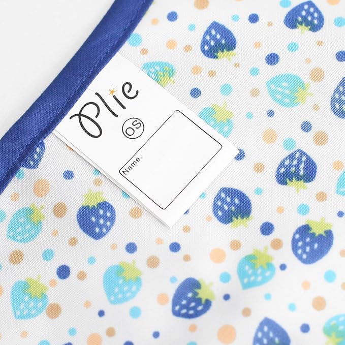 Short Sleeve Waterproof Bib for Toddlers – Feeding Apron for Mealtime, Daycare, Self-Feeding & Messy Play, Baby Bib