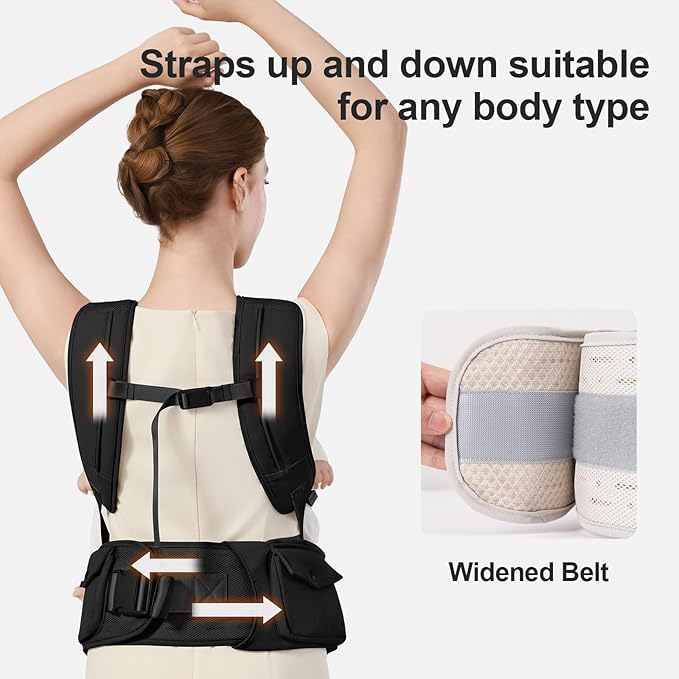 Baby Carrier with Hip Seat, 2-in-1 Forward-Facing Carry for Newborn to Toddler，Knob Design - Precision Adjustment，All Seasons Holder Infant Carriers Fits Waist Sizes up to 45 Inches (Black)