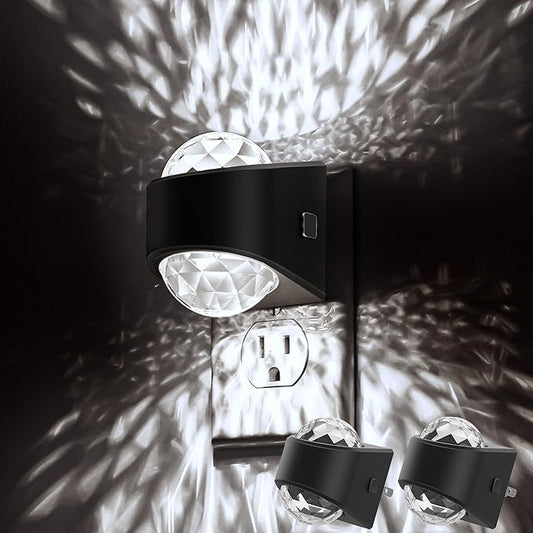 Night Light, Night Lights Plug into Wall, Night Light for Bedroom, Dimmable Brightness, LED Dusk to Dawn Sensor Nightlight for Nursery, Bathroom, Home Decor, Gaming Room, Daylight White 5000k, 2 Pack