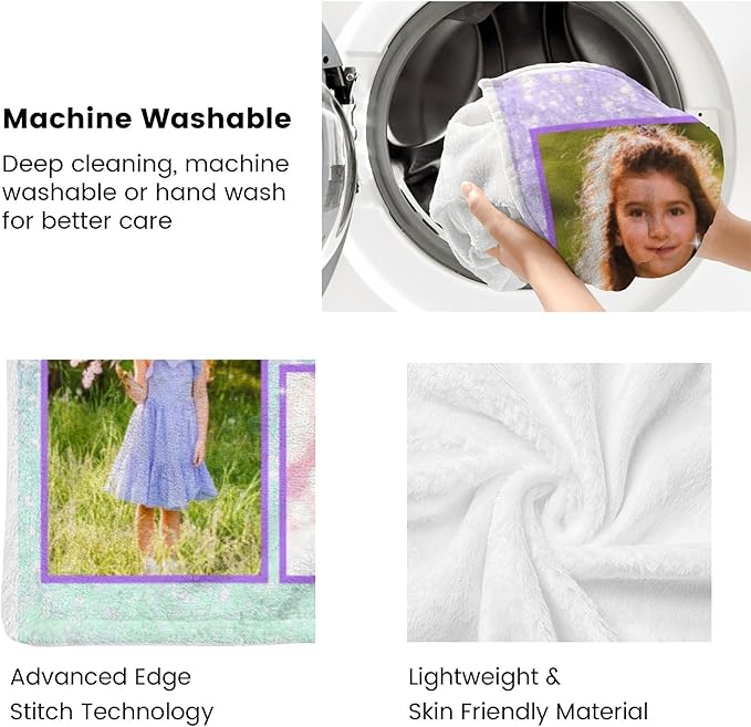 Custom Blanket Bible Verse Blanket with Inspirational Thoughts and Prayers Religious Throw Blanket Soft Lightweight Cozy Plush Warm Blankets for Girls Christian Christmas Birthday Gifts