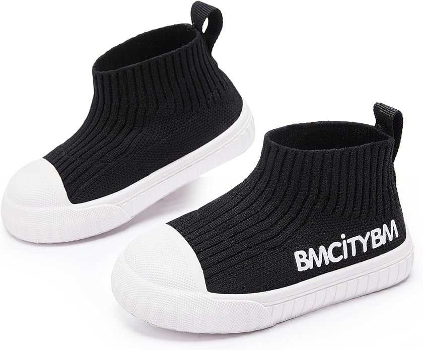 BMCiTYBM Baby Sneakers Girls Boys Lightweight Breathable Mesh First Walkers Shoes 6-24 Months