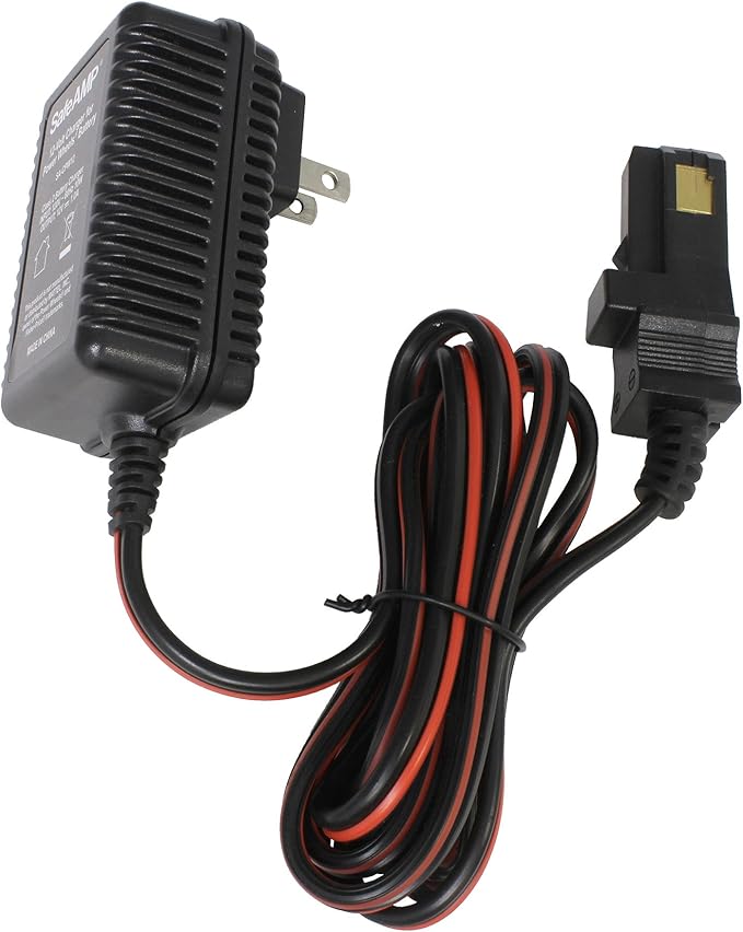 12-Volt Charger for Power Wheels Gray Battery and Orange Top Battery