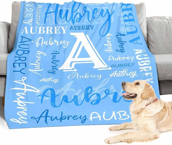 Personalized Baby Blankets for Girls, Gift for Daughter Congratulations Gift Personalized Baby Blanket Little Girls Blanket