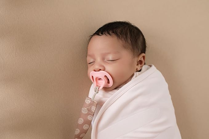 LullaBaby "Double Dream Swaddle: Exclusive Dual Wing Design, Pediatrician-Endorsed, Ultra-Soft Cotton, 0-2 Months, 12-20 lbs - Primrose Pink