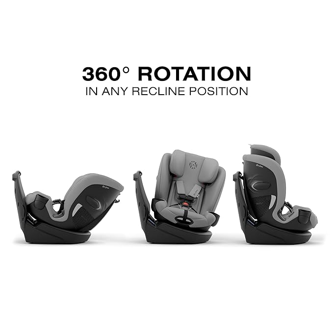 Callisto G 360 Select Rotating All-in-One Convertible Car Seat - Grey