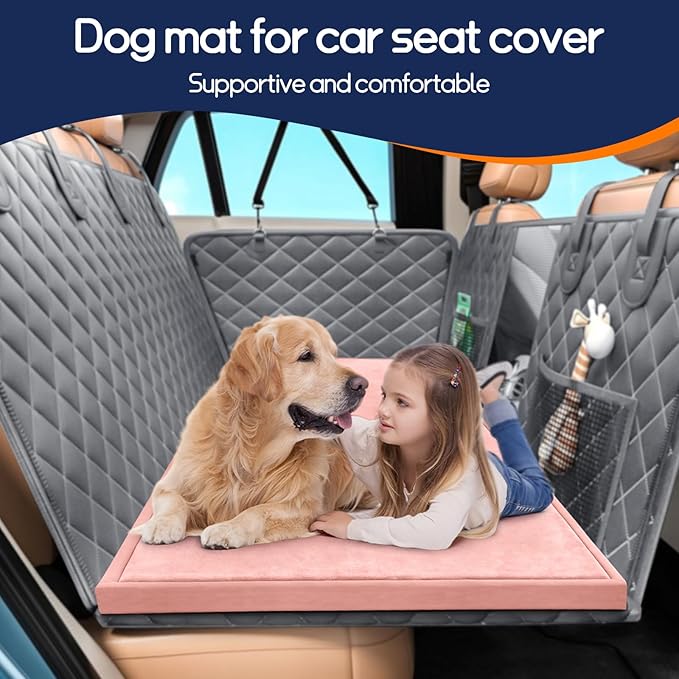 Baby Play Mat for Floor Tummy Time Nursery Rug Muscle Area Rug Playroom Tatami 50 * 50" Memory Foam 1.3" Thick Crawling Mat For Babies,Toddlers, Infants, Kids(Pink)