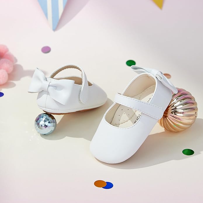 Soft Sole Baby Shoes - Infant Baby Walking Shoes Moccasins Rubber Sole Crib Shoes