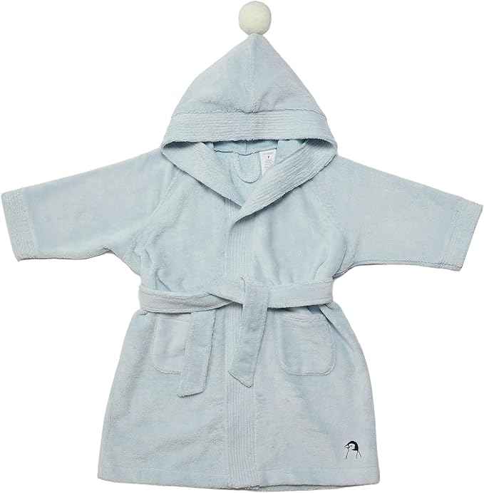 Konny Kids Bathrobes, Hooded Towel, Oeko-TEX Certified Bathrobes, Ultra Soft, Quick-Dry Washcloth for 3-5Y Baby Boys & Girls