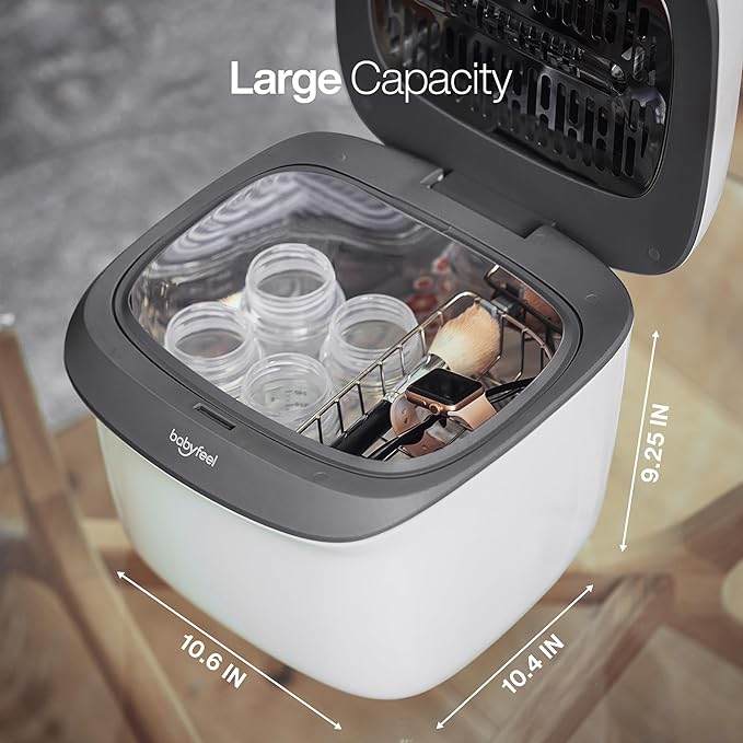 Babyfeel UV Light Sanitizer | UV Box Sanitizer | Conveniently Sanitizes in Minutes | Large Capacity | No Cleaning Required | Touch Control