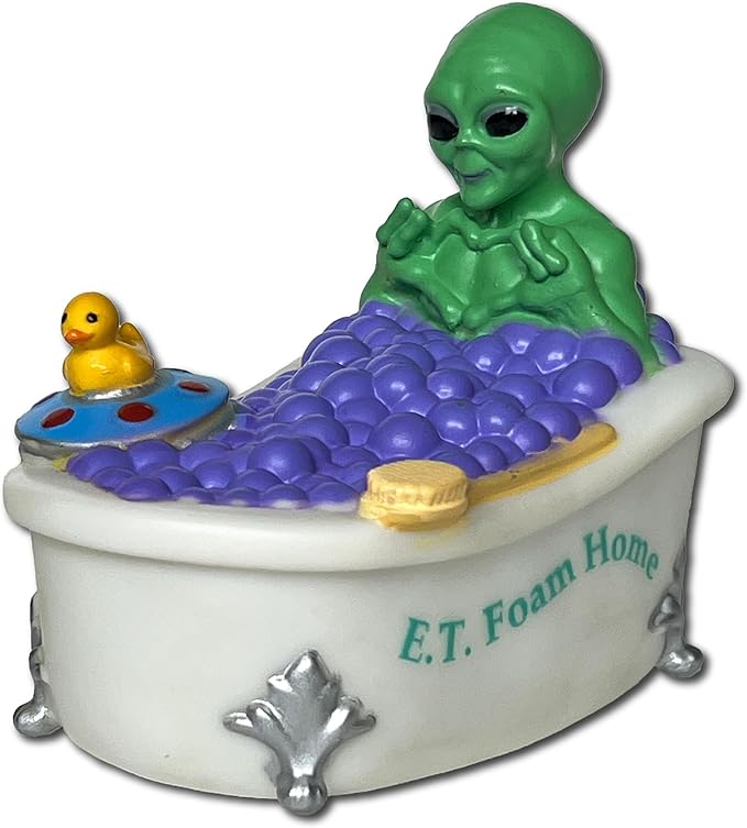 CelebriDucks - E.T. Foam Home - Tubs Gone Wild Floating Bath Novelty - Collectible Bath Toy Gift for Kids & Adults of All Ages