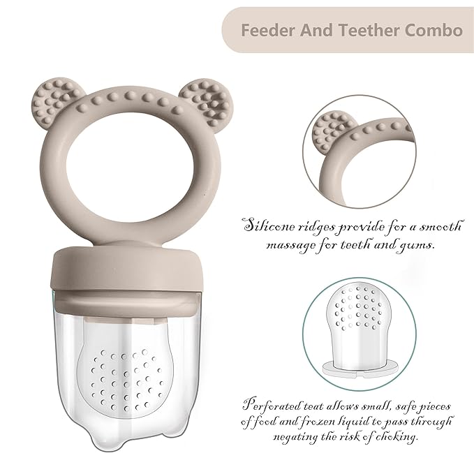 Frozen Breastmilk Teether & Forage Feeder Set Frozen Breastmilk Teether Tray
