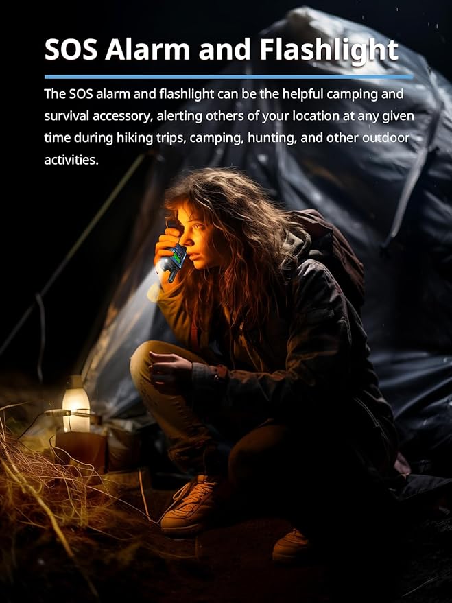 Walkie Talkies for Kids Rechargeable,Toys for Boys and Girls Ages 3-12, 3 Pack Long Range 2-Way Radios, Birthday Gifts,Christmas Stockings, Outdoor Play, Family Games, Hiking Camping Gear