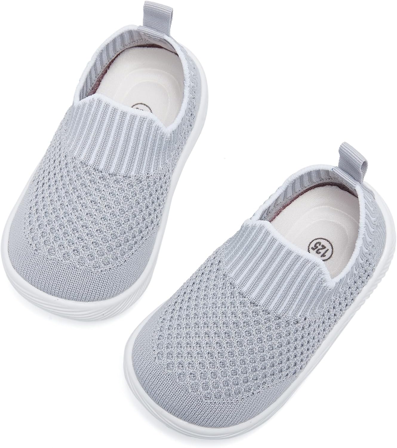 MORENDL Baby Toddler Walking Socks Non-Slip Breathable Unisex Casual Sneakers