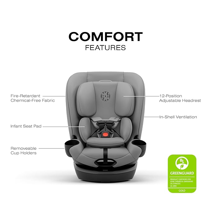 Callisto G 360 Select Rotating All-in-One Convertible Car Seat - Grey