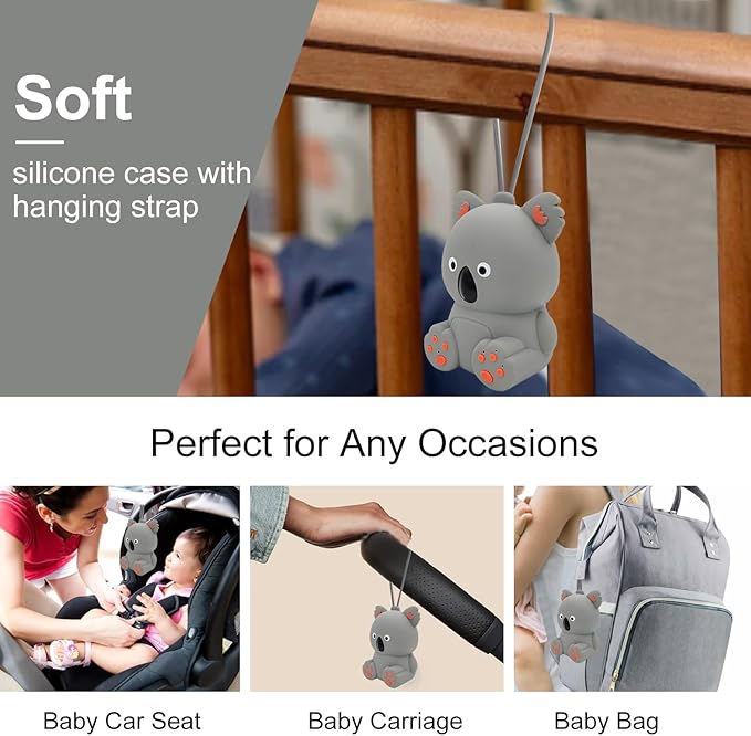 Baby Sound Machine & Bluetooth Speaker | White Noise Machine for Infants with Non-Looping Soothing Sounds, Portable Sleeping Music with Timer for Nursery, Travel & Home