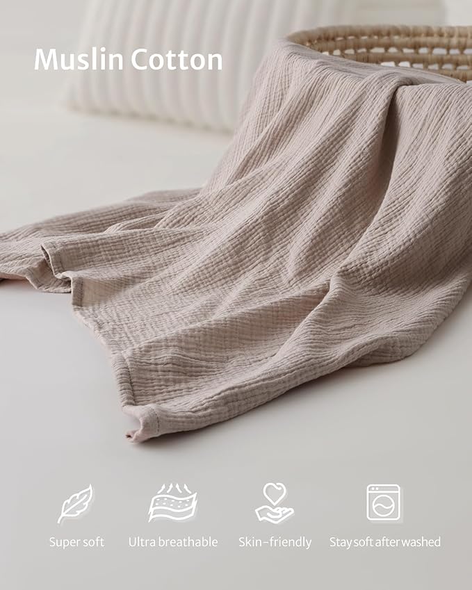 Blissful Diary Muslin Nursing Cover for Breastfeeding, Breathable Breastfeeding Cover up with Arch Neckline for Women, Nursing Apron (Agreeable Gray)