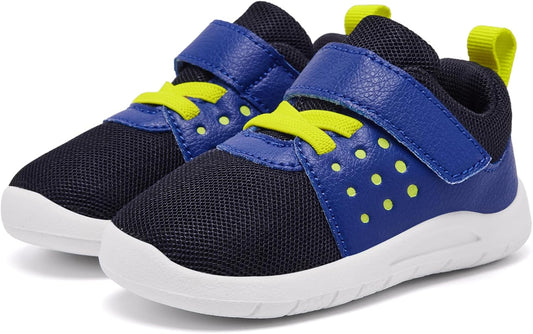 MORENDL Toddler Baby Shoes 0-4 Years Boy Girl Lightweight Breathable Non-Slip Sports Sneakers Running Walking Tennis Barefoot Shoes