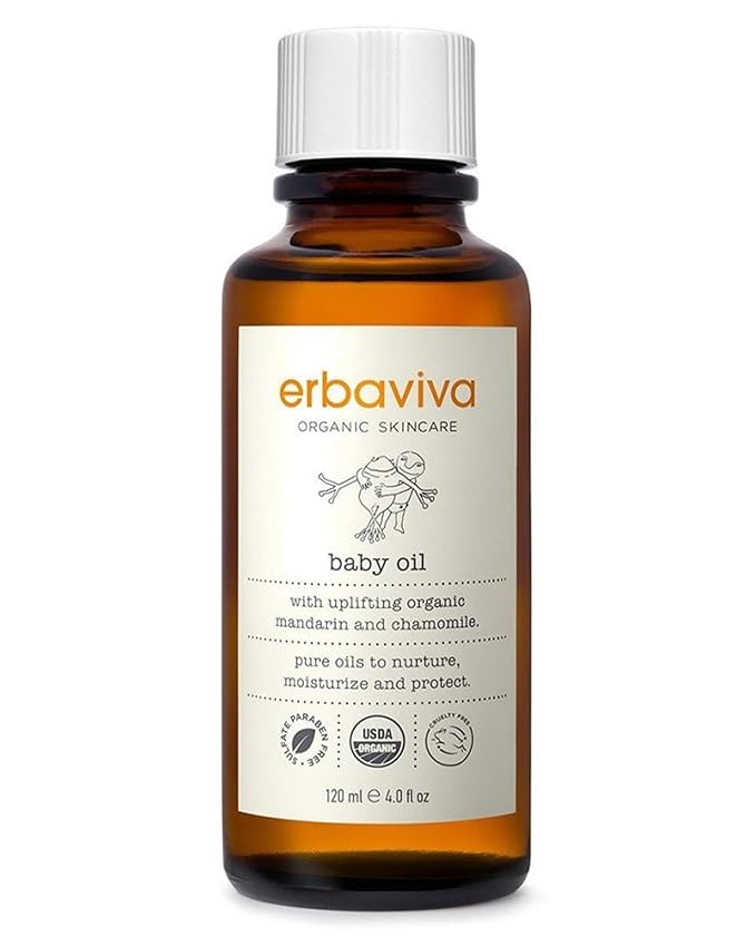 erbaviva Baby Oil, 4 Fl Oz