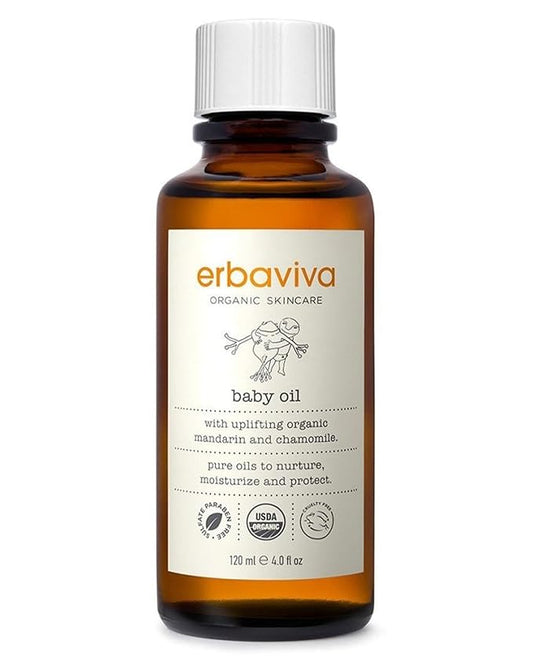 erbaviva Baby Oil, 4 Fl Oz