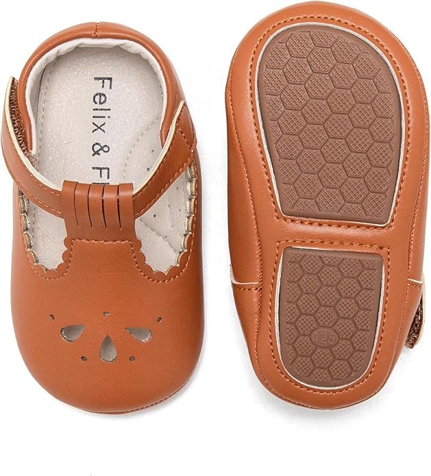 Soft Sole Baby Shoes - Infant Baby Walking Shoes Moccasins Rubber Sole Crib Shoes