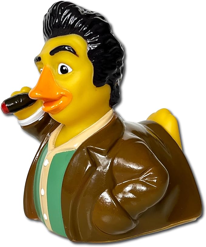 CelebriDucks - Sein-Fowl - Floating Rubber Ducks - Collectible Bath Toy Gift for Kids & Adults of All Ages