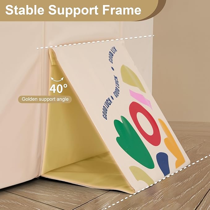 Baby Foldable Bathtub, Baby Bath Tube with Non-Slip Base Portable Baby Tube for Newborn to Toddler