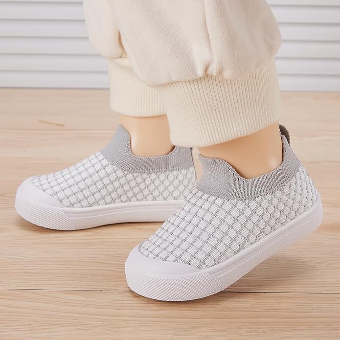 BMCiTYBM Baby Sneakers Girls Boys Lightweight Breathable Mesh First Walkers Shoes 6-24 Months