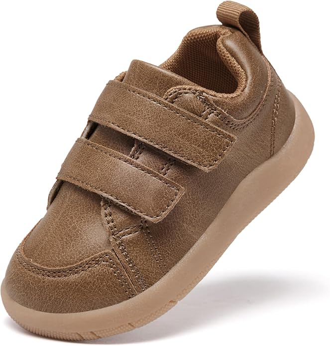 MORENDL Wide Toe Box Shoes Toddler Barefoot Shoes Baby Walking Shoe Boy Girl Non-Slip Zero Drop Minimalist Sneakers Comfort Tennis Outdoor Activities