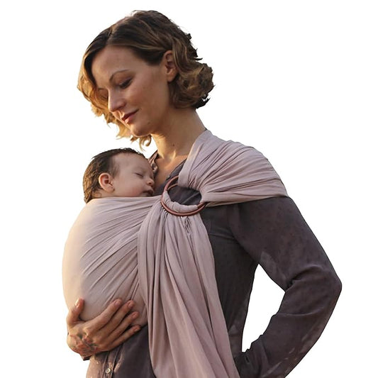 Nalakai Ring Sling Baby Carrier, Soft Linen Baby Sling, Baby Wrap, Comfort, Style, and Giving Back - Carry Your Little One with Love