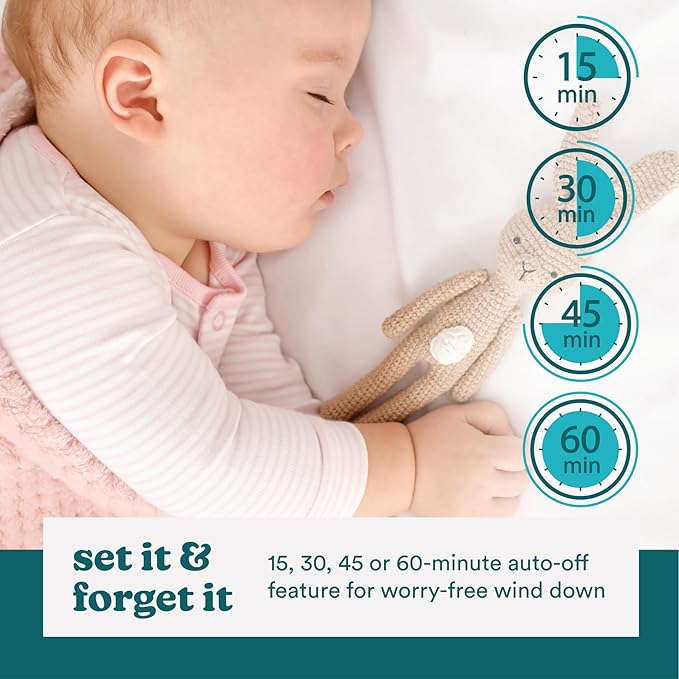 MyBaby, SoundSpa Lullaby - Sounds & Projection, Plays 6 Sounds & Lullabies, Image Projector Featuring Diverse Scenes, Auto-Off Timer Perfect for Naptime, Powered by an AC Adapter