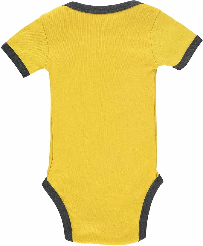Lazy One Cute Unisex Baby Bodysuit, Cute Animal Designs, 6-18 Months