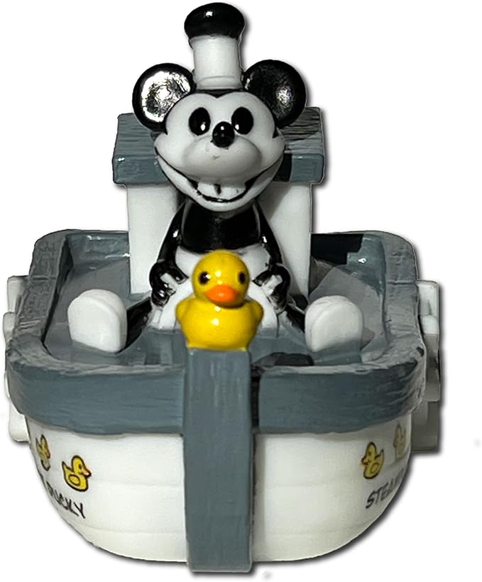 CelebriDucks - Steamboat Ducky - Floating Rubber Ducks - Collectible Bath Toy Gift for Kids & Adults of All Ages